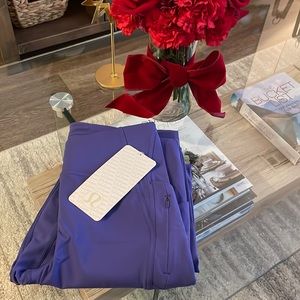 Lululemon Lead the Pack full length legging purple